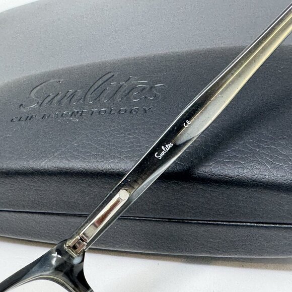 Sunlites SL 5011 Eyeglasses 001 Black Marble 54 [] 16-135 - Picture 4 of 9